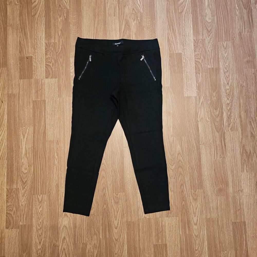 Ellen Tracy Women's Black Leggings Size Large